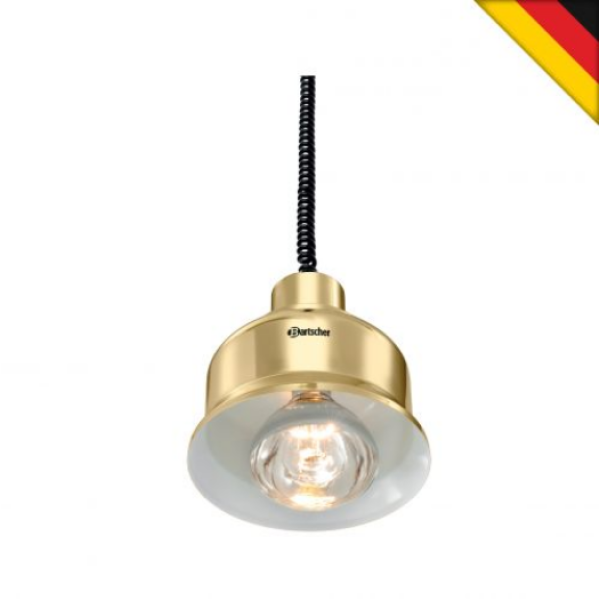  Θερμαντική λυχνία με σύστημα αιώρησης - ανύψωσης χρυσή 114275